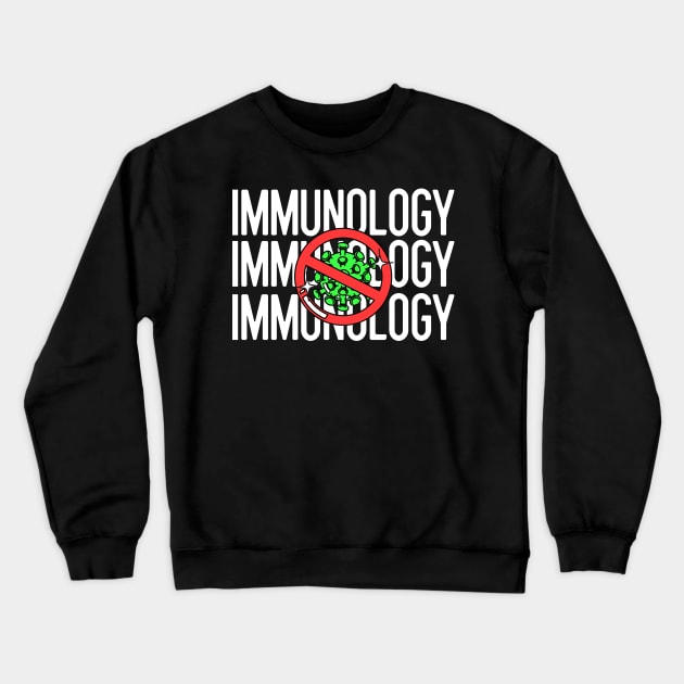 immunology Crewneck Sweatshirt by juinwonderland 41